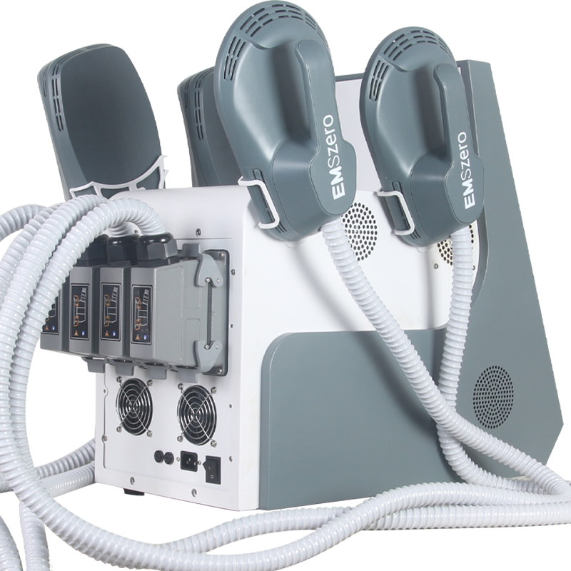 Professional 4-Handle EMS Slimming Machine Muscle Stimulator for Fat Reduction Weight Loss Body Contouring