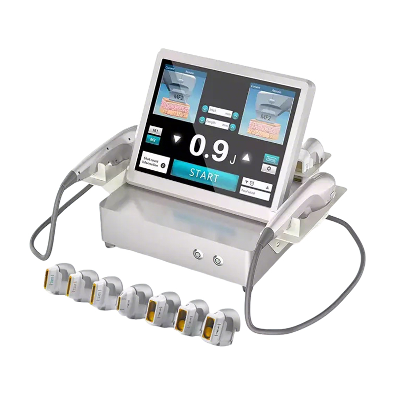 Table 7D Smas HiFu Face Lift Anti Wrinkle Skin Tightening Machine With 7 Cartridges