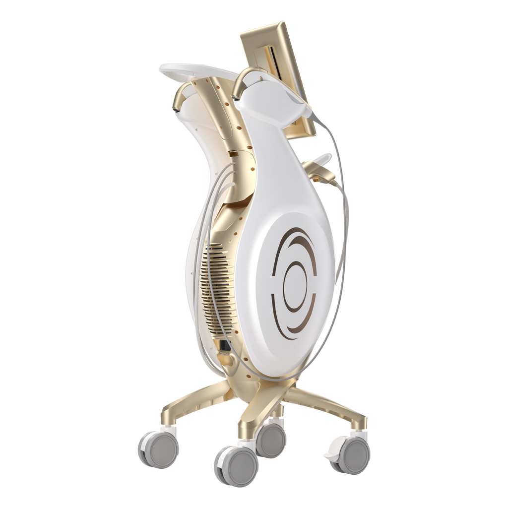  3 Handles EMS Microcurrent RF Facial Lifting HIFU Ultrasonic Facial Care Collagen Regeneration Enhances Skin Elasticity Machine