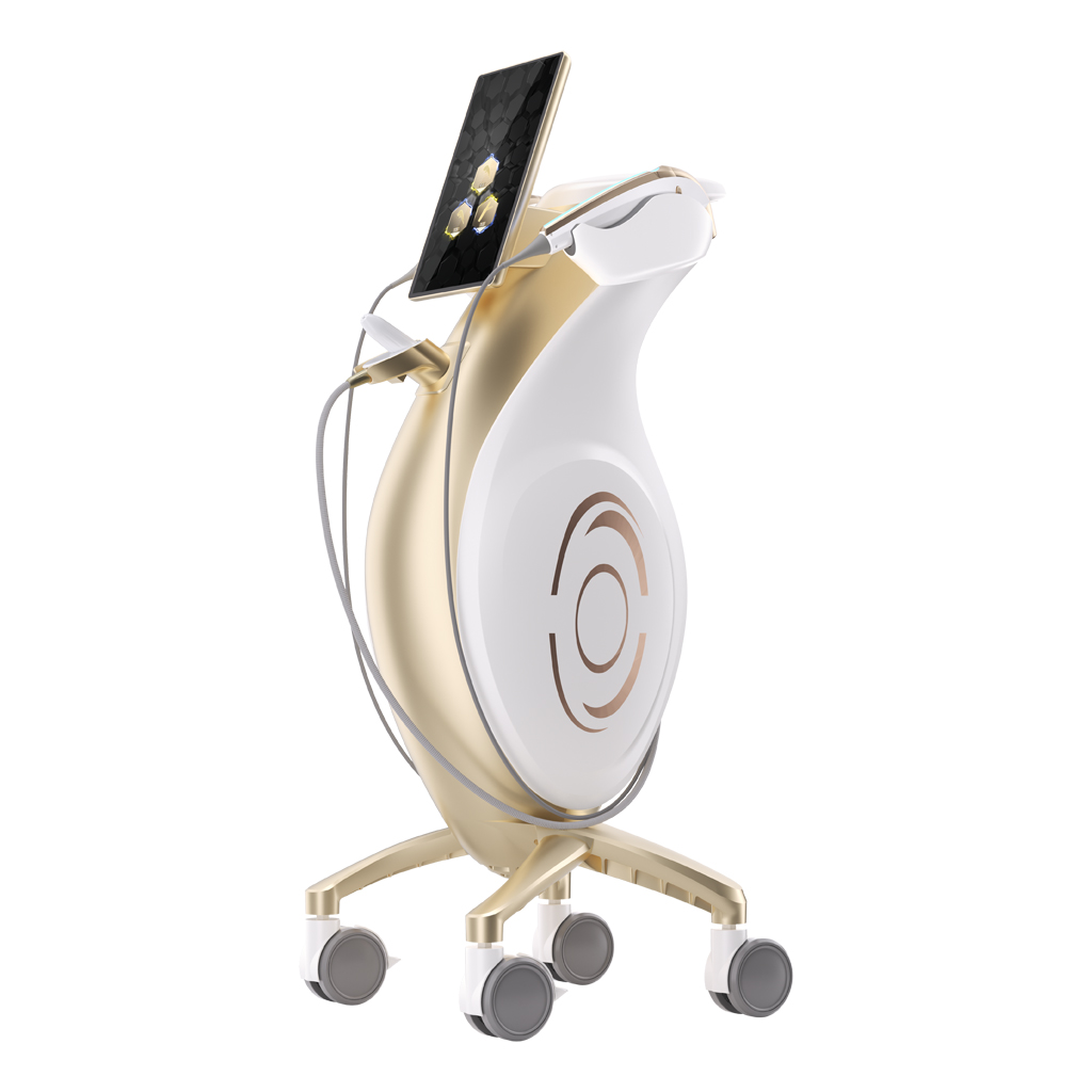  3 Handles EMS Microcurrent RF Facial Lifting HIFU Ultrasonic Facial Care Collagen Regeneration Enhances Skin Elasticity Machine