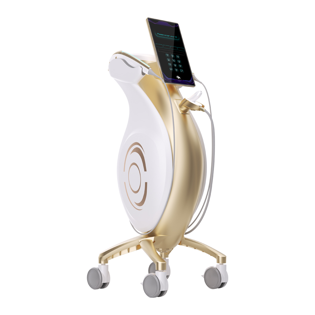  3 Handles EMS Microcurrent RF Facial Lifting HIFU Ultrasonic Facial Care Collagen Regeneration Enhances Skin Elasticity Machine