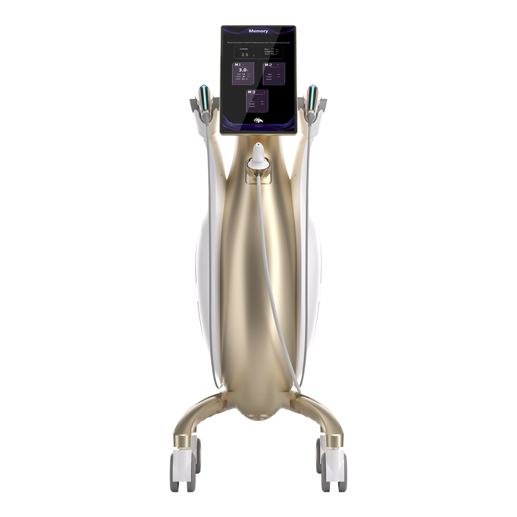  3 Handles EMS Microcurrent RF Facial Lifting HIFU Ultrasonic Facial Care Collagen Regeneration Enhances Skin Elasticity Machine