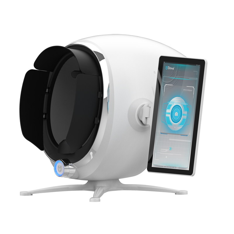 Moji Max Version AI Intelligence Skin Analysis Machine with Mirror test for 14 Skin Problems