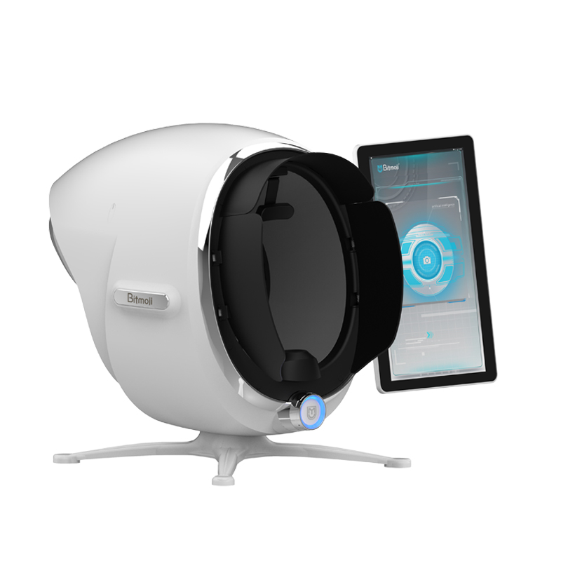 Moji Max Version AI Intelligence Skin Analysis Machine with Mirror test for 14 Skin Problems