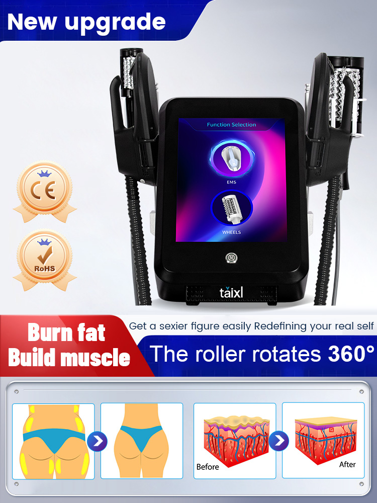 2 In 1 EMS+ Inner Ball Roller Shape Machine