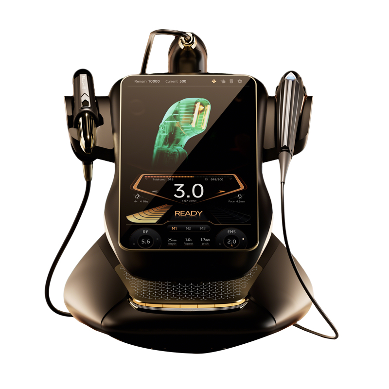 3 In 1 Professional 25D 360 Max HiFu Skin Lifting Facial Wrinkle Remover Machine 