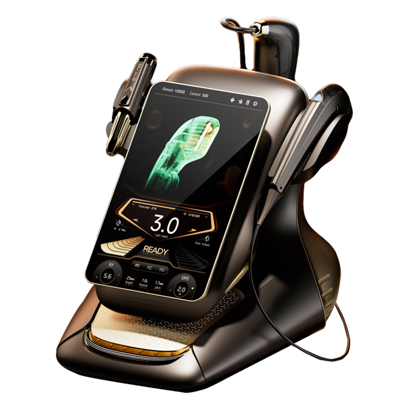 3 In 1 Professional 25D 360 Max HiFu Skin Lifting Facial Wrinkle Remover Machine 