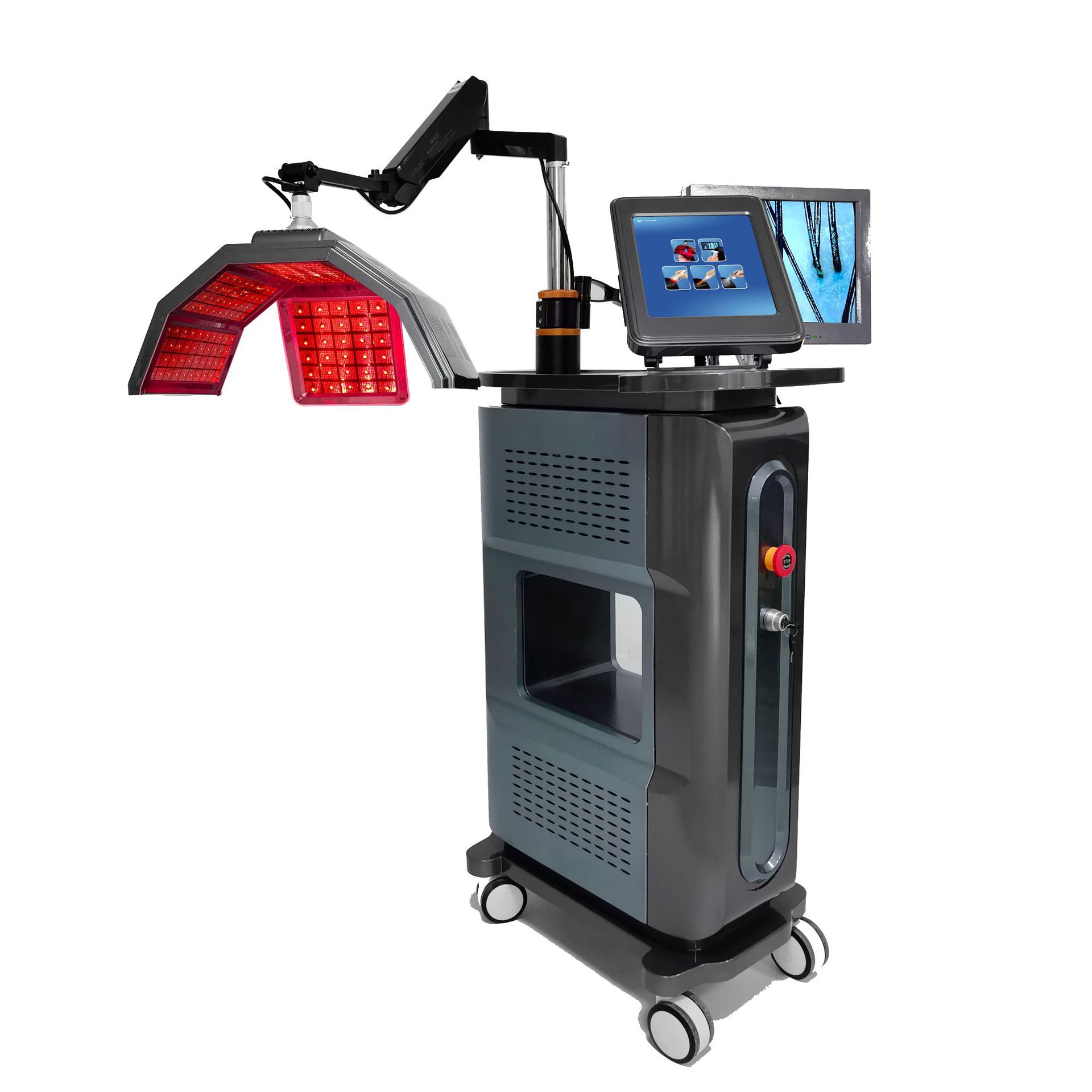 Multifunctional 650nm LLLT Low-level Diode Laser Hair Regrowth Machine