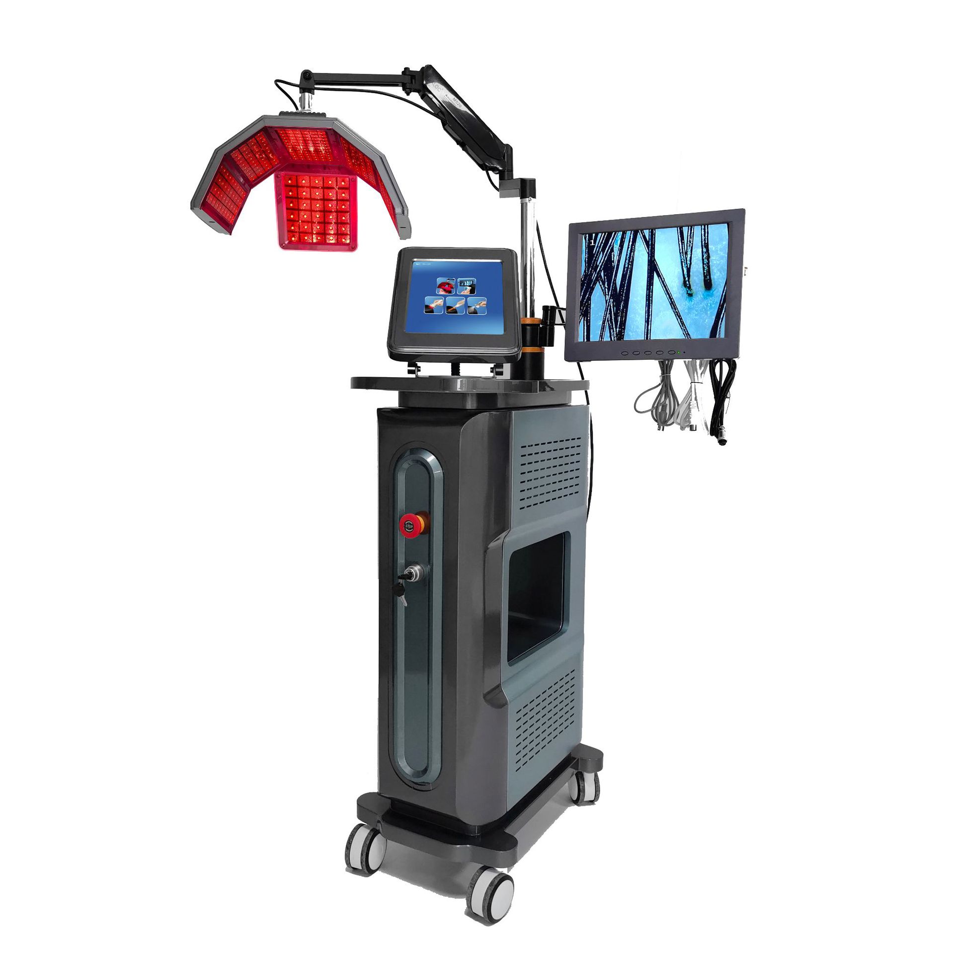 Multifunctional 650nm LLLT Low-level Diode Laser Hair Regrowth Machine