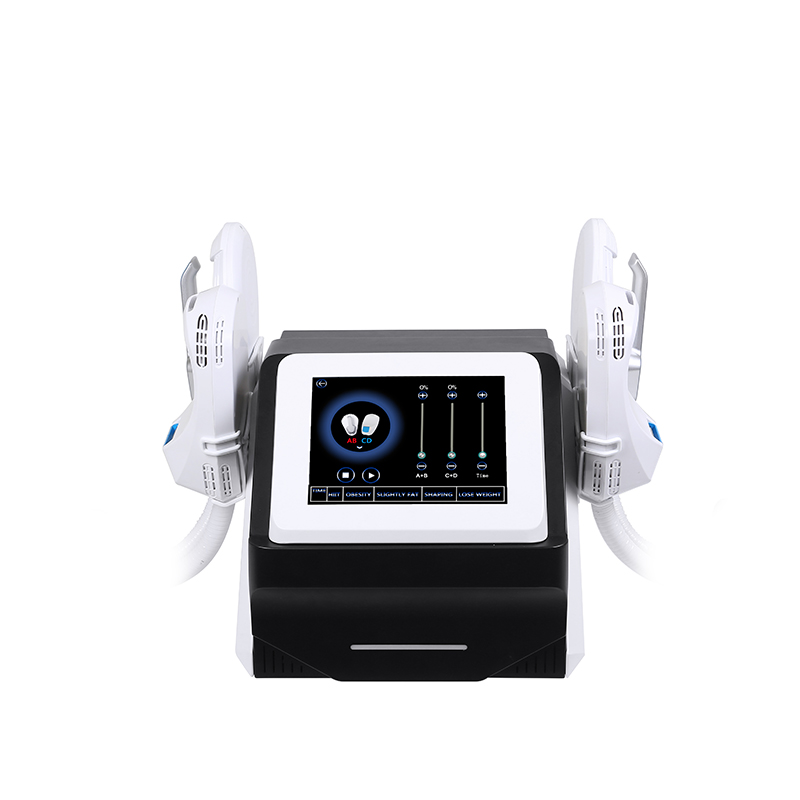 Portable EMS Muscle Stimulator RF Body Sculpting Machine With 4 EMS Handles