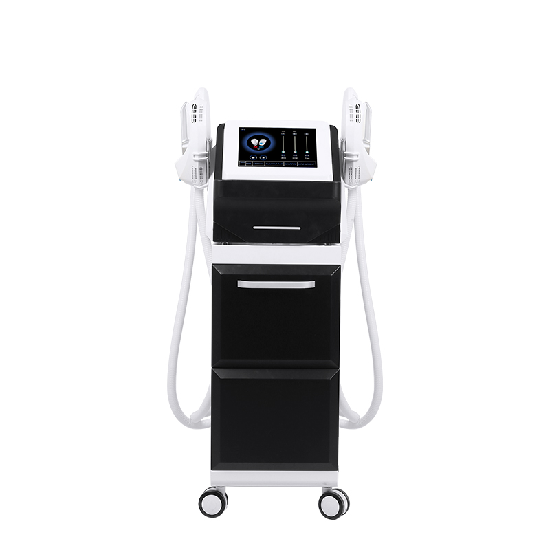 Portable EMS Muscle Stimulator RF Body Sculpting Machine With 4 EMS Handles