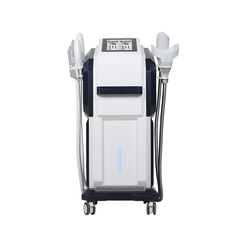 2 in 1 Vertical Cryo Therapy Fat Freezing Machine EMS Muscle Building Muscle Sculpting Machine