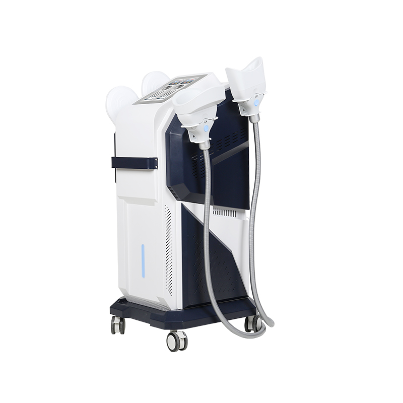2 in 1 Vertical Cryo Therapy Fat Freezing Machine EMS Muscle Building Muscle Sculpting Machine