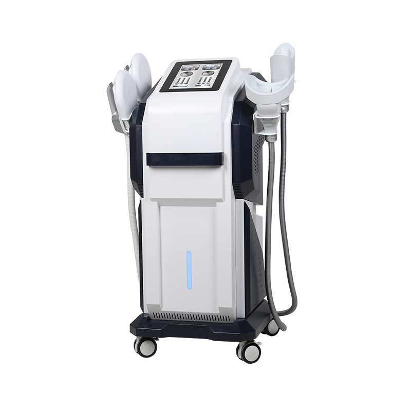 2 in 1 Vertical Cryo Therapy Fat Freezing Machine EMS Muscle Building Muscle Sculpting Machine