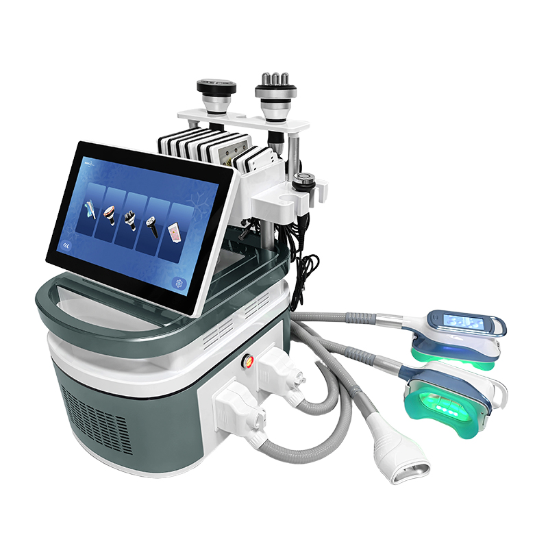 Portable 5 in 1 360 Cooling Cryolipolyse Cryo Therapy Fat Removal Double Chin Removal Full Body Cryolipolysis Slimming Machine