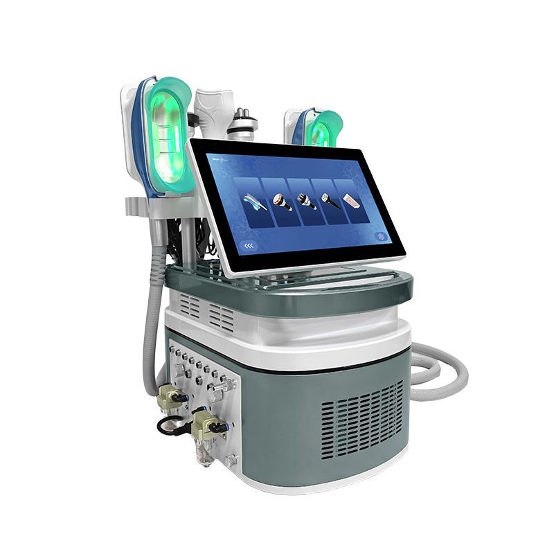 Portable 5 in 1 360 Cooling Cryolipolyse Cryo Therapy Fat Removal Double Chin Removal Full Body Cryolipolysis Slimming Machine