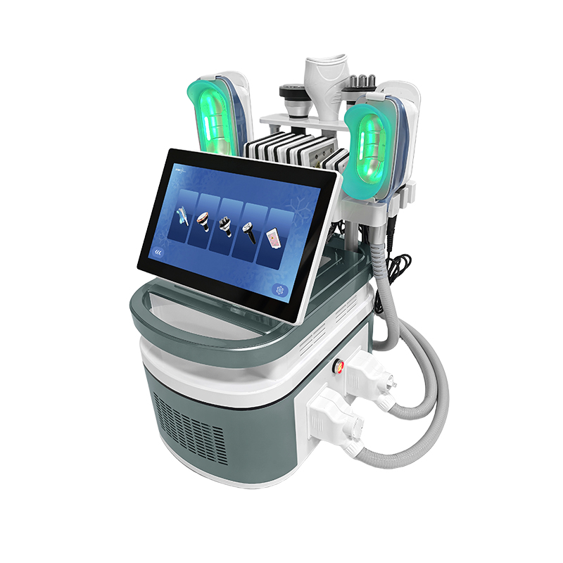 Portable 5 in 1 360 Cooling Cryolipolyse Cryo Therapy Fat Removal Double Chin Removal Full Body Cryolipolysis Slimming Machine
