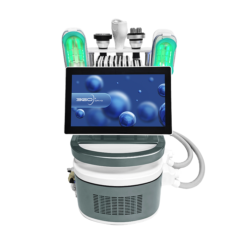 Portable 5 in 1 360 Cooling Cryolipolyse Cryo Therapy Fat Removal Double Chin Removal Full Body Cryolipolysis Slimming Machine