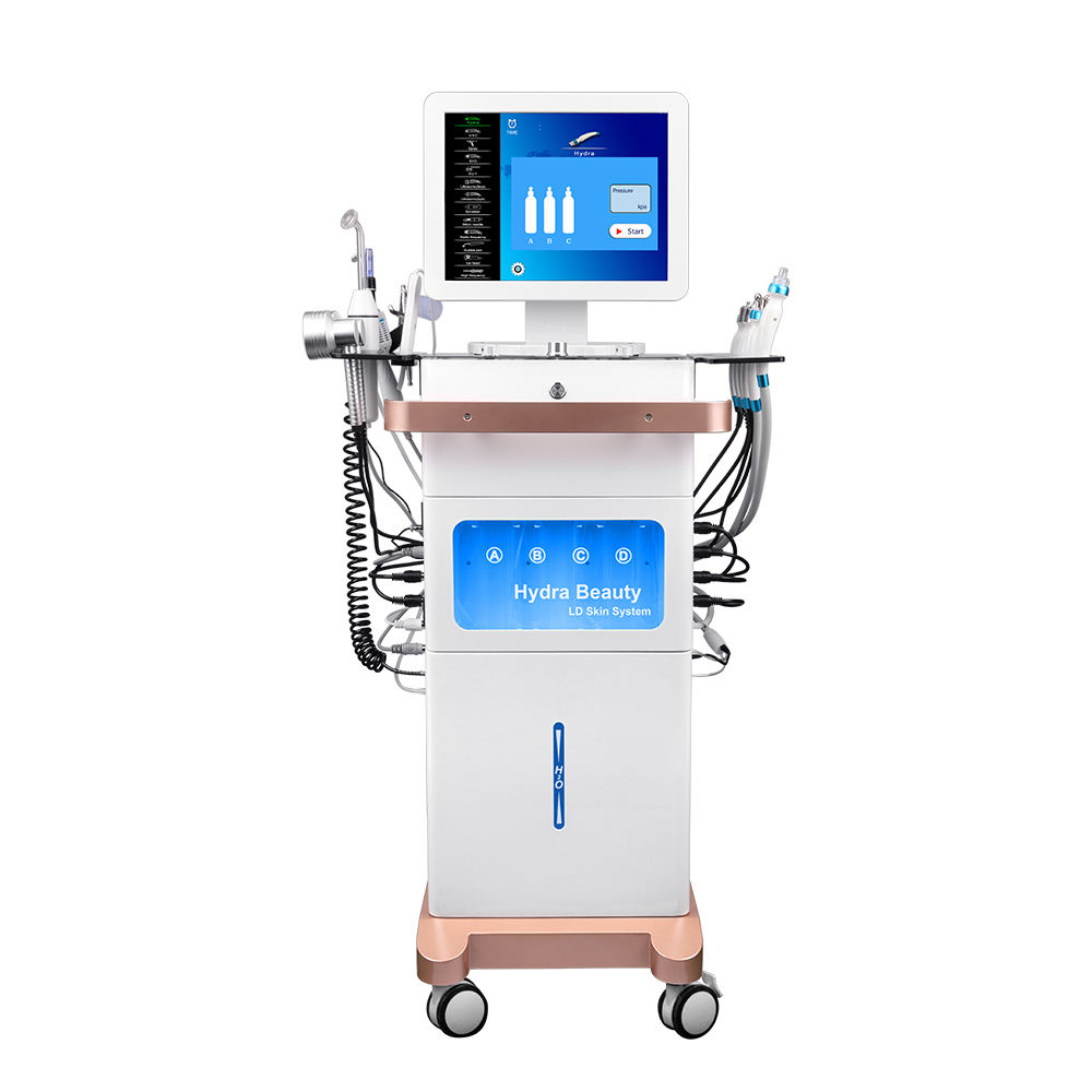 Professional 14 in 1 Skin Tightening Rejuvenation Hydra Beauty Facial Machine